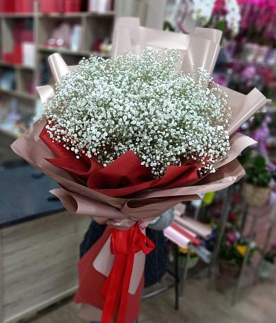Букет цветов из: Гипсофила в Копанской