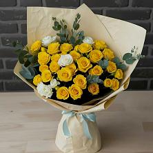 Букет цветов из:  Розы в Копанской