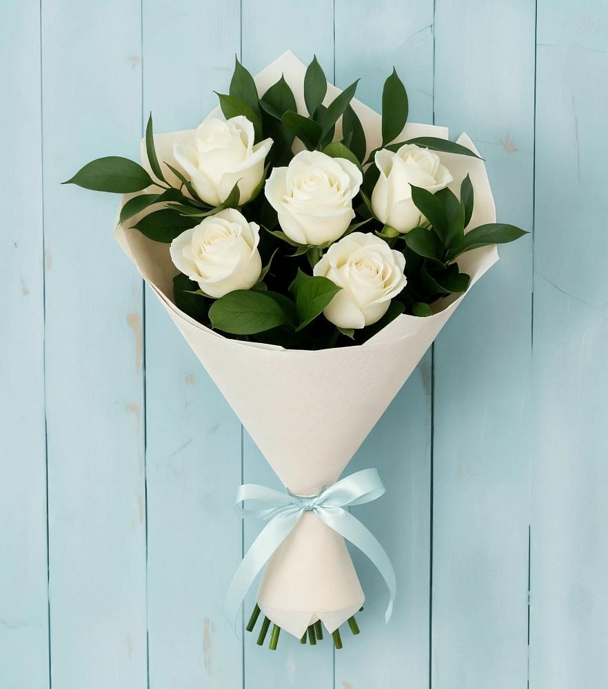 Букет цветов из: Розы в Копанской