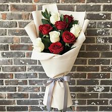 Букет цветов из:  Розы в Копанской
