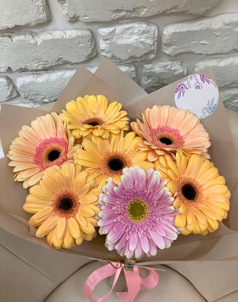 Букет цветов из: Герберы в Копанской