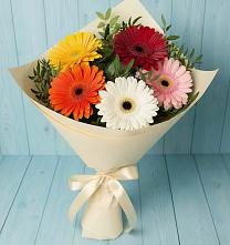 Букет цветов из:  Герберы в Копанской
