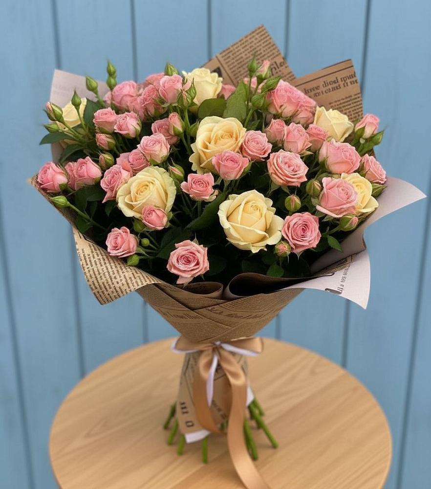 Букет цветов из: Розы в Копанской