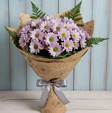 Букет цветов из:  Хризантемы #REPLACE_PRED# Копанской