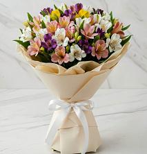 Букет цветов из:  Альстромерии в Копанской