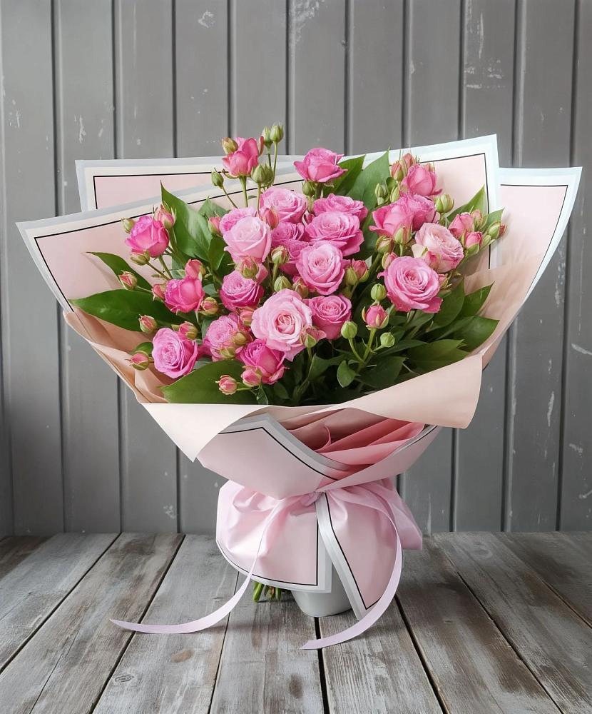 Букет Розовый кустик в Копанской