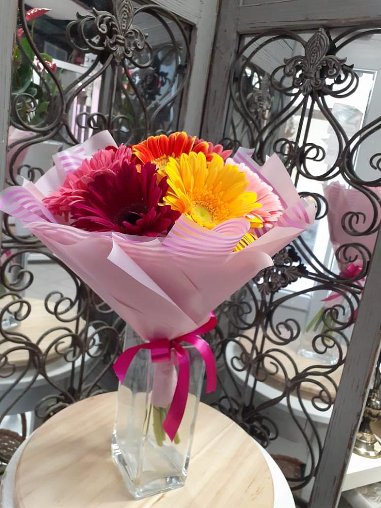 Букет цветов из: Герберы в Копанской