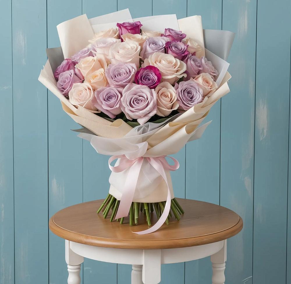 Букет цветов из: Розы в Копанской