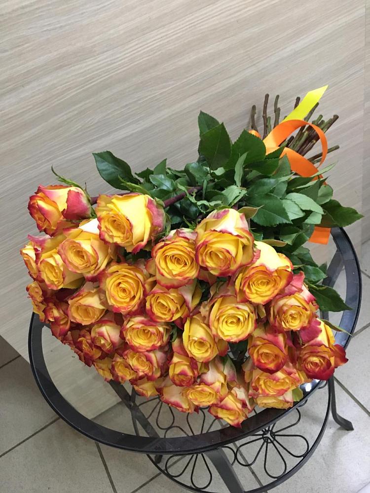 Букет Желтые розы в Копанской