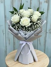Букет цветов из:  Розы в Копанской