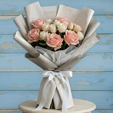 Букет цветов из:  Розы в Копанской