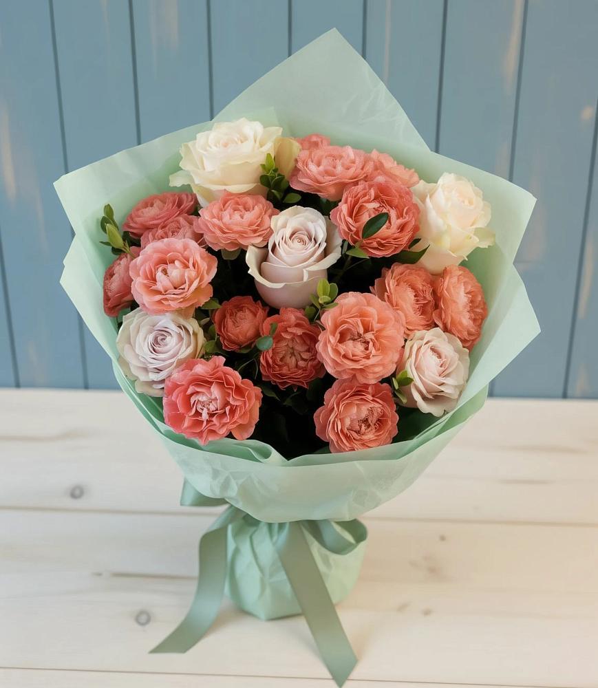 Букет цветов из: Розы в Копанской