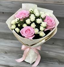 Букет цветов из:  Розы в Копанской