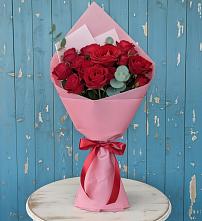 Букет цветов из:  Розы в Копанской