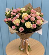Букет цветов из:  Розы в Копанской