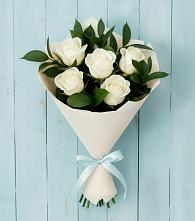 Букет цветов из:  Розы в Копанской