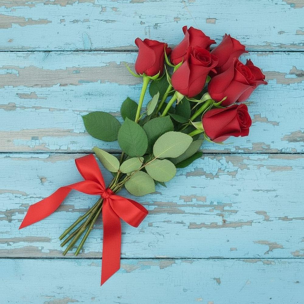 Букет Красные розы в Копанской