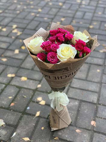 Букет цветов из: Розы в Копанской