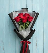 Букет цветов из:  Розы в Копанской
