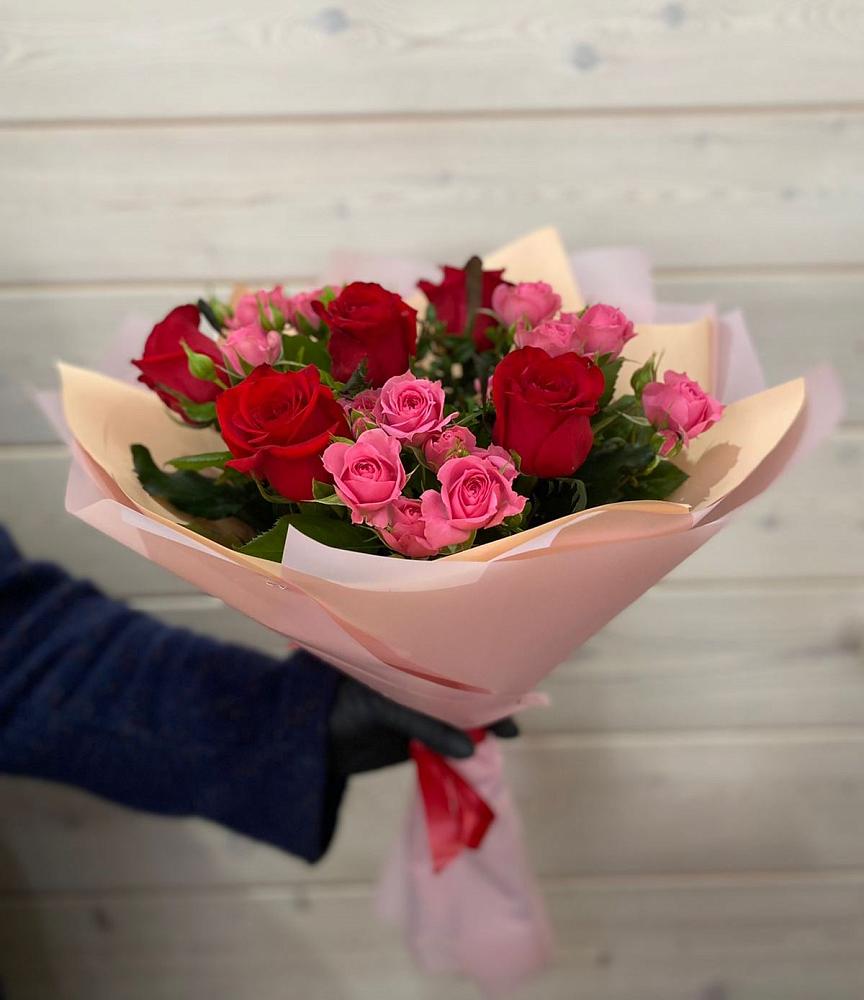 Букет цветов из: Розы в Копанской
