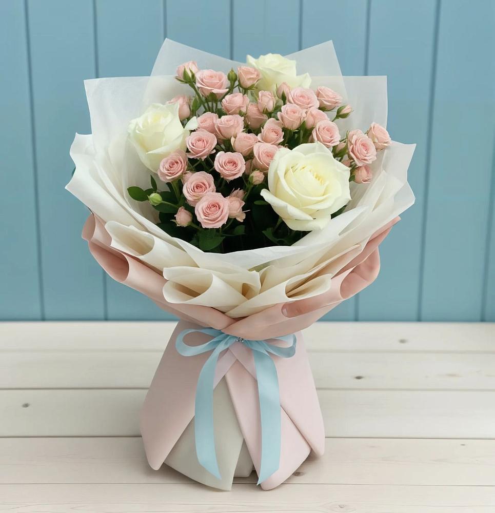 Букет цветов из: Розы в Копанской