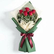 Букет цветов из:  Розы в Копанской