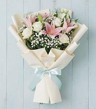 Букет цветов из:  Лилии в Копанской