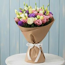 Букет цветов из:  Лизиантусы в Копанской