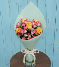 Букет цветов из:  Розы в Копанской