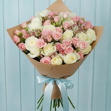Букет цветов из:  Розы в Копанской